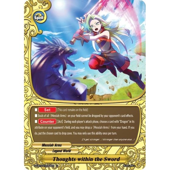 Image for Thoughts within the Sword (S-CBT03/0064EN) (S-CBT03) - Future Card BuddyFight