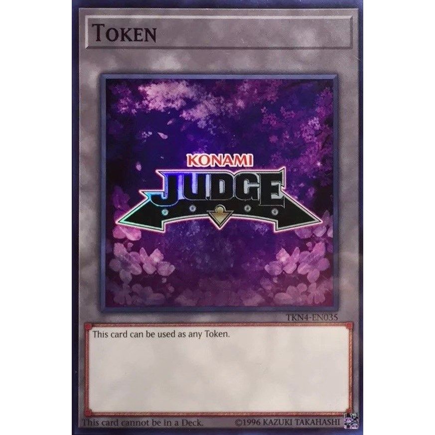 Image for Official Judge Token: TKN4-EN035 (TKN4-EN035) (JPRC) - YuGiOh