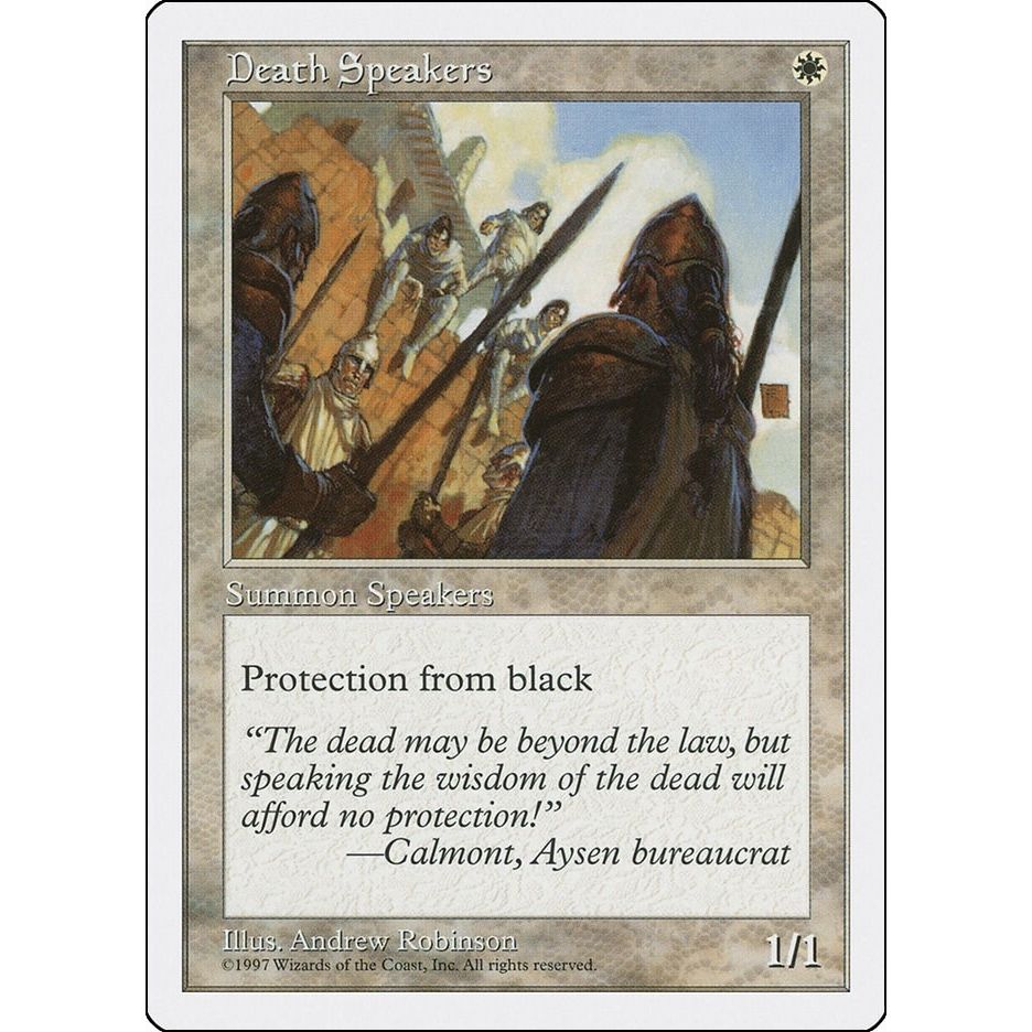 Image for Death Speakers (5ED) - Magic: The Gathering