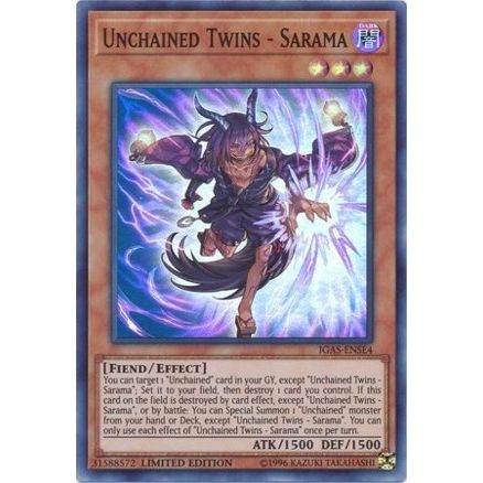 Image for Unchained Twins - Sarama (IGAS-ENSE4) (IGAS) - YuGiOh