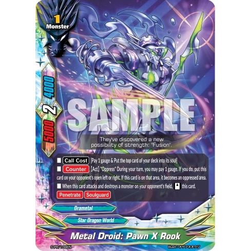 Image for Metal Droid: Pawn X Rook (S-PR/108EN) (S-PR) - Future Card BuddyFight
