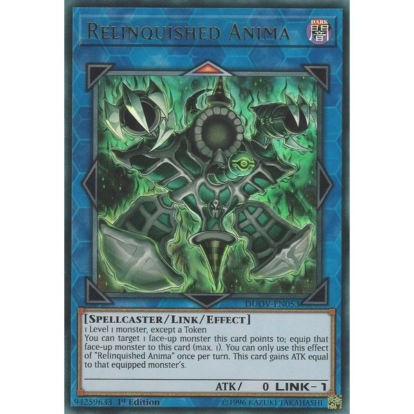 Image for Relinquished Anima (DUOV-EN053) (DUOV) - YuGiOh