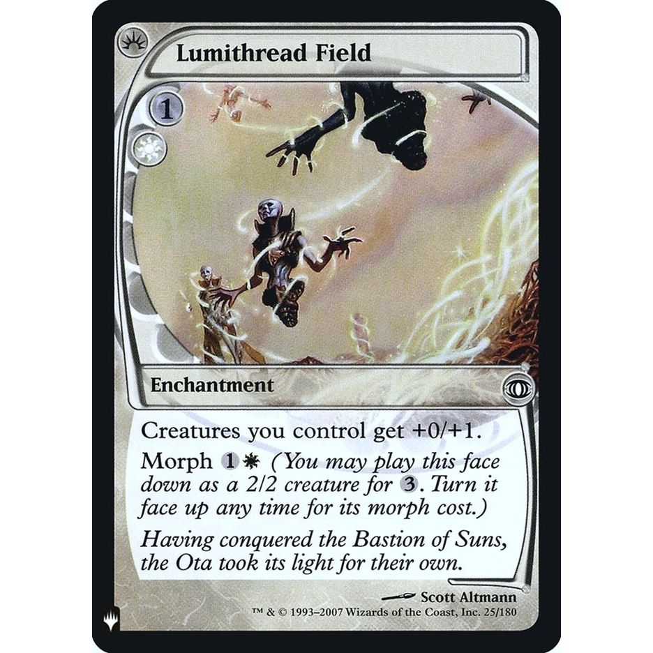 Image for Lumithread Field (25) (LIST) - Magic: The Gathering
