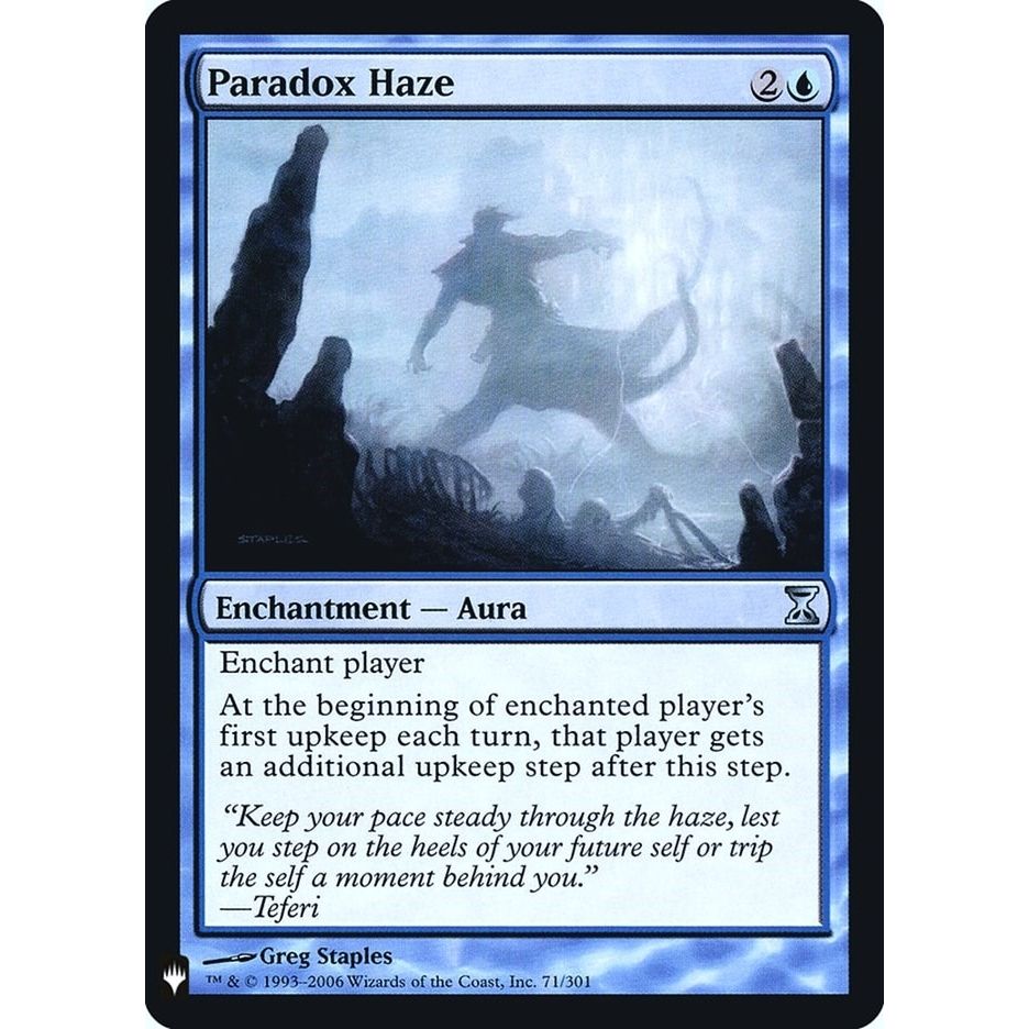 Image for Paradox Haze (71) (LIST) - Magic: The Gathering