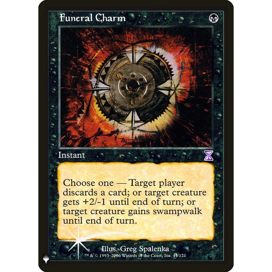 Image for Funeral Charm (44) (LIST) - Magic: The Gathering