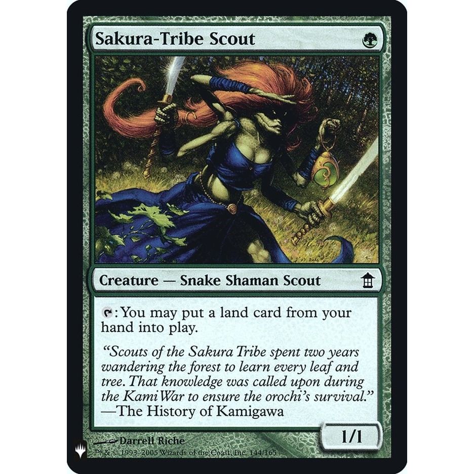 Image for Sakura-Tribe Scout (144) (LIST) - Magic: The Gathering