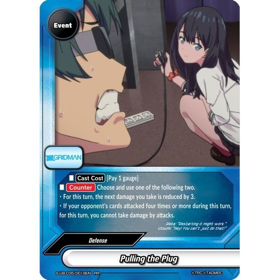 Image for Pulling the Plug (S-UB-C05/0018EN) (S-UB-C05) - Future Card BuddyFight