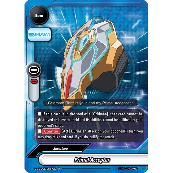 Image for Primal Accepter (S-UB-C05/0057EN) (S-UB-C05) - Future Card BuddyFight