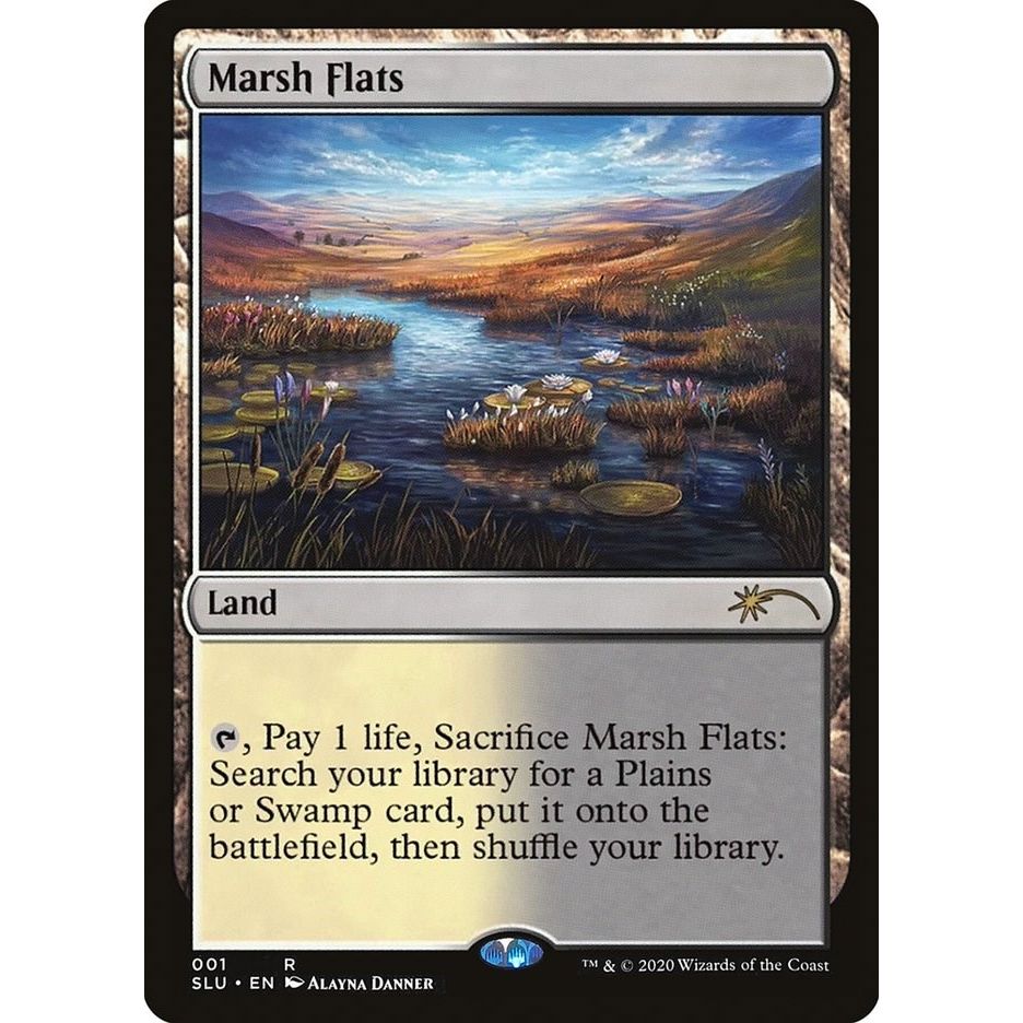 Image for Marsh Flats (1) (SLU) - Magic: The Gathering