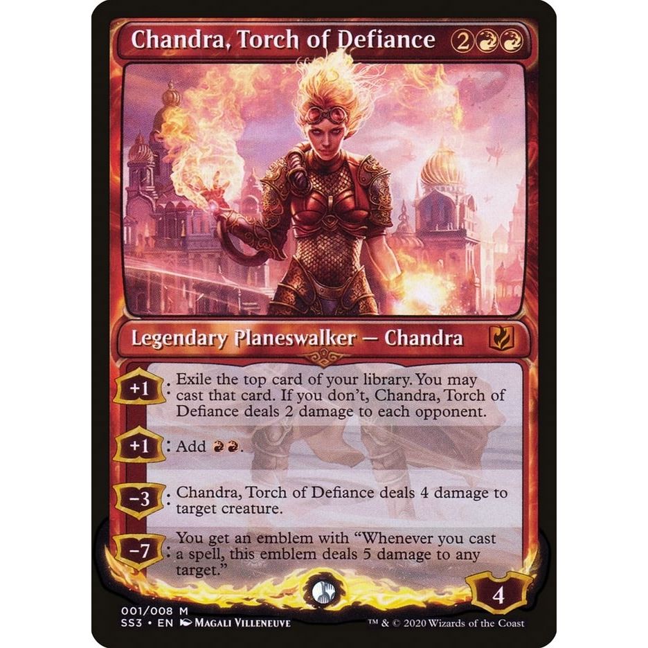 Image for Chandra, Torch of Defiance (1) (SS3) - Magic: The Gathering