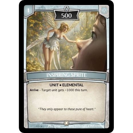 Image for Inspiring Sprite (ASC-052) (ASC) - Argent Saga TCG