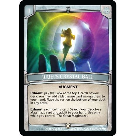 Image for Jubei's Crystal Ball (ASC-055) (ASC) - Argent Saga TCG