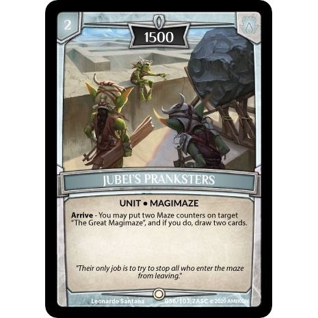 Image for Jubei's Pranksters (ASC-056) (ASC) - Argent Saga TCG