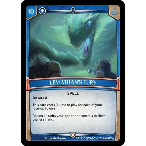 Image for Leviathan's Fury (ASC-061) (ASC) - Argent Saga TCG