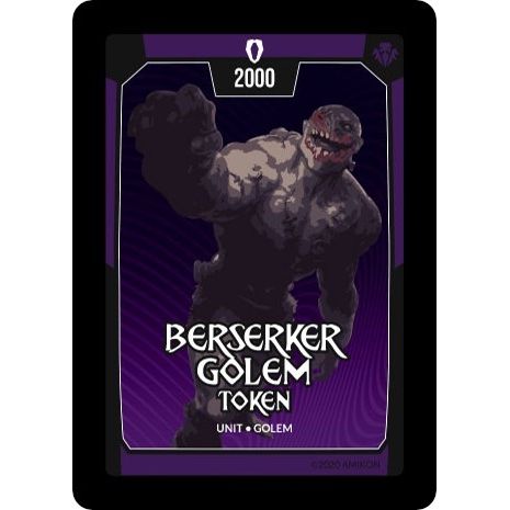 Image for Berserker Golem Token (ASC) - Argent Saga TCG