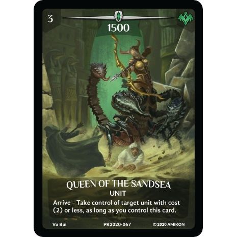 Image for Queen of the Sandsea (Full Art) (PR2020-067) (PR) - Argent Saga TCG
