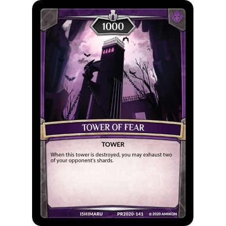 Image for Tower of Fear (PR2020-141) (PR) - Argent Saga TCG