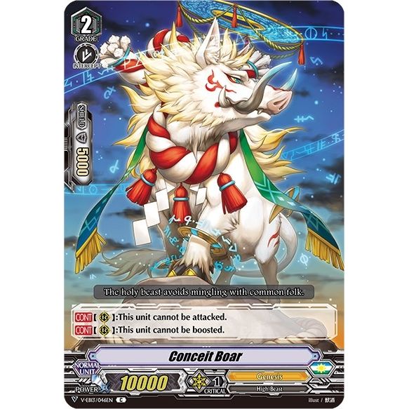 Image for Conceit Boar (V-EB13/046EN) (V-EB13) - Cardfight Vanguard