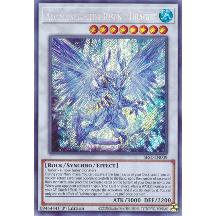 Image for Adamancipator Risen - Dragite (SESL-EN009) (SESL) - YuGiOh