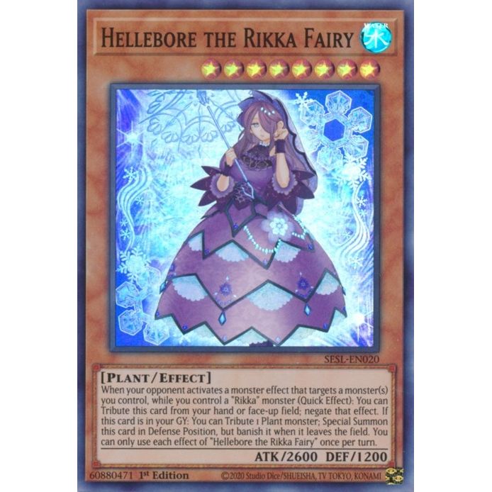 Image for Hellebore the Rikka Fairy (SESL-EN020) (SESL) - YuGiOh