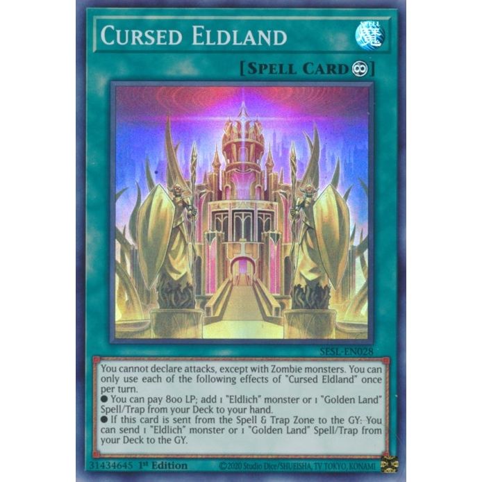 Image for Cursed Eldland (SESL-EN028) (SESL) - YuGiOh