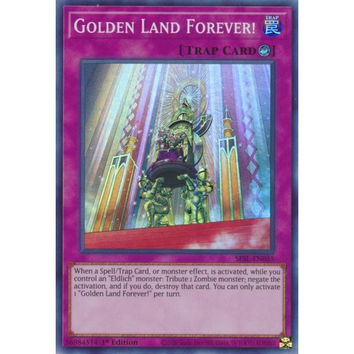 Image for Golden Land Forever! (SESL-EN035) (SESL) - YuGiOh