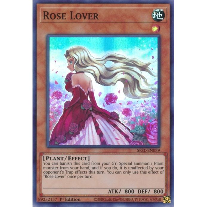 Image for Rose Lover (SESL-EN039) (SESL) - YuGiOh