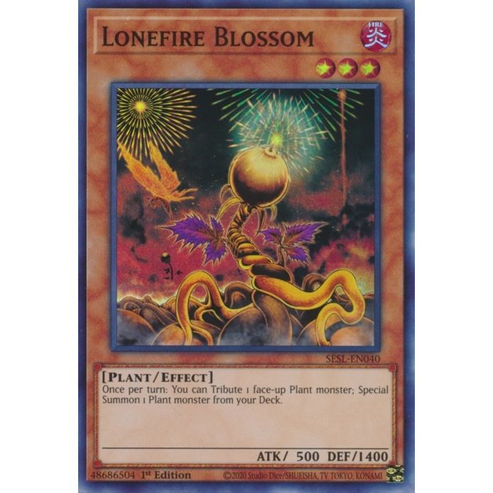 Image for Lonefire Blossom (SESL-EN040) (SESL) - YuGiOh