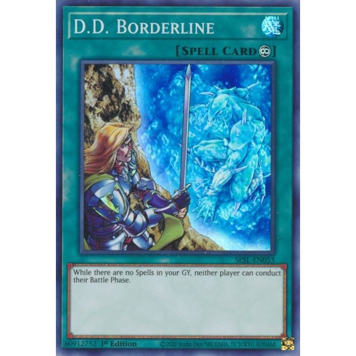 Image for D.D. Borderline (SESL-EN055) (SESL) - YuGiOh