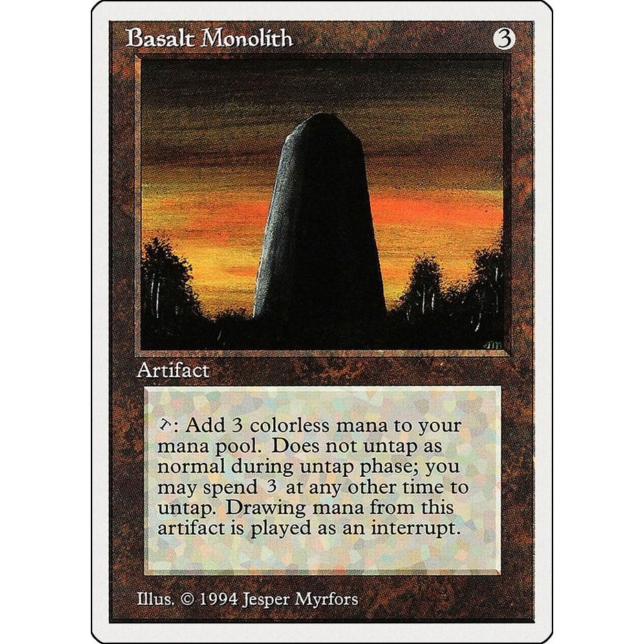 Image for Basalt Monolith (235) (SUM) - Magic: The Gathering
