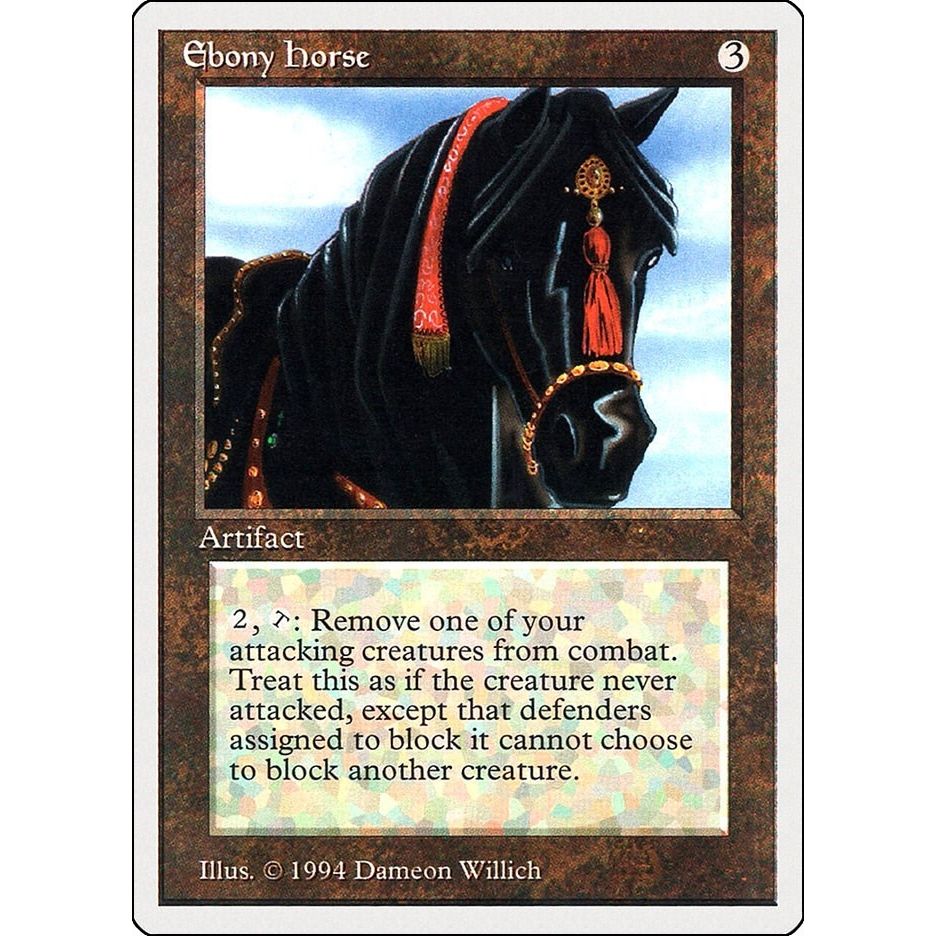Image for Ebony Horse (247) (SUM) - Magic: The Gathering