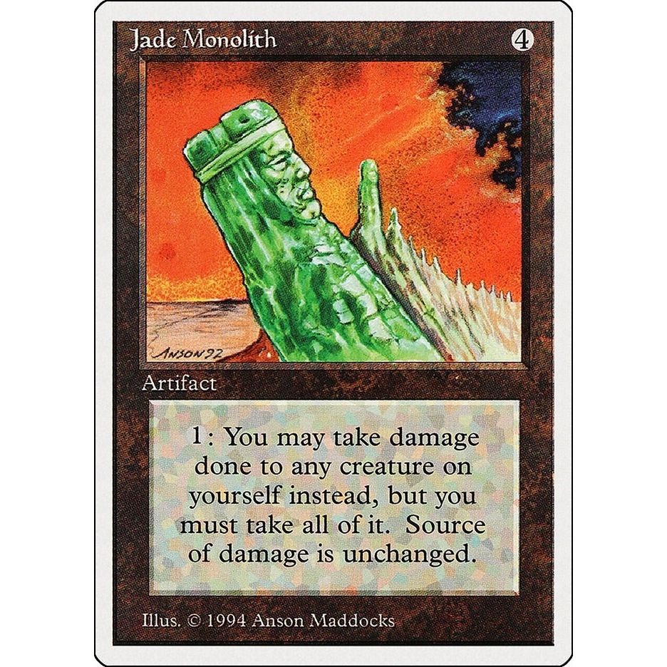 Image for Jade Monolith (255) (SUM) - Magic: The Gathering