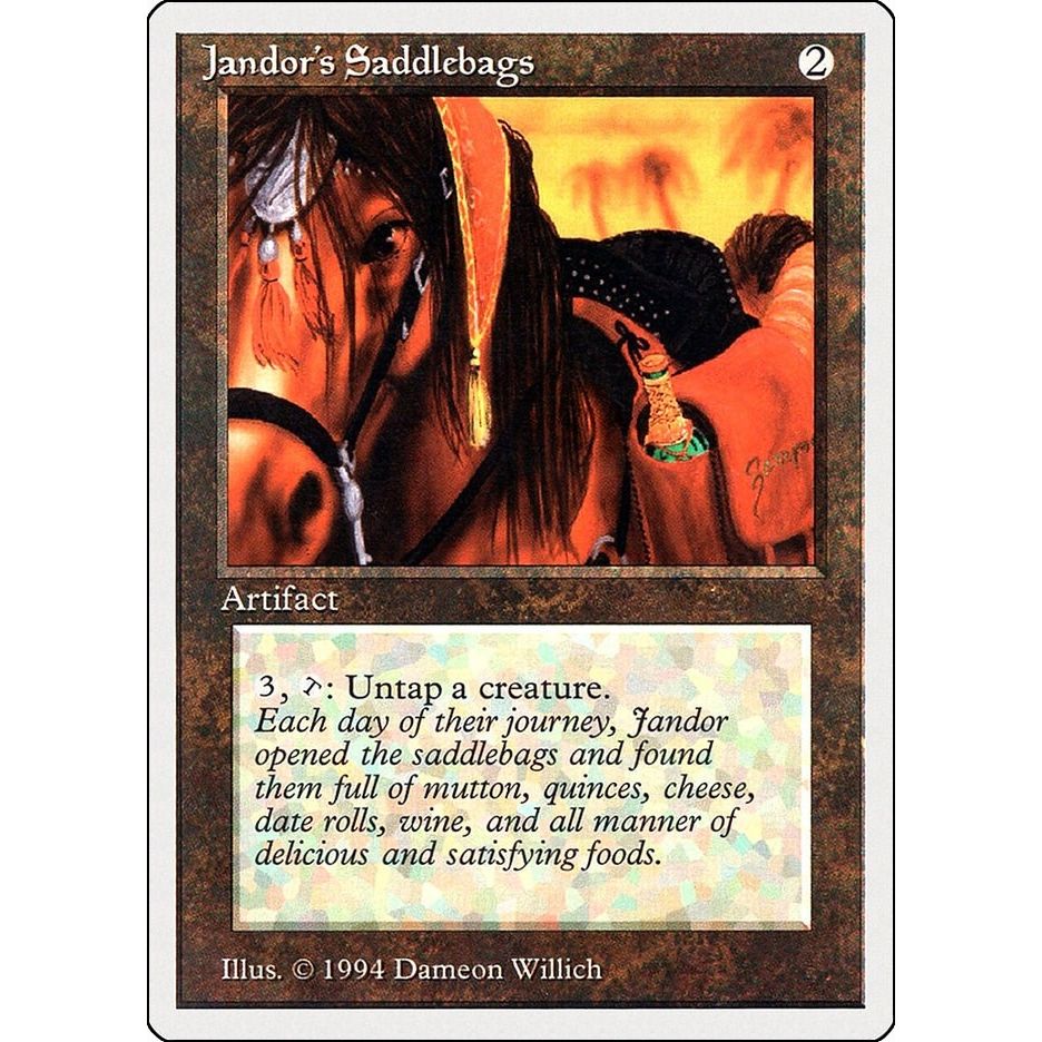 Image for Jandor's Saddlebags (257) (SUM) - Magic: The Gathering