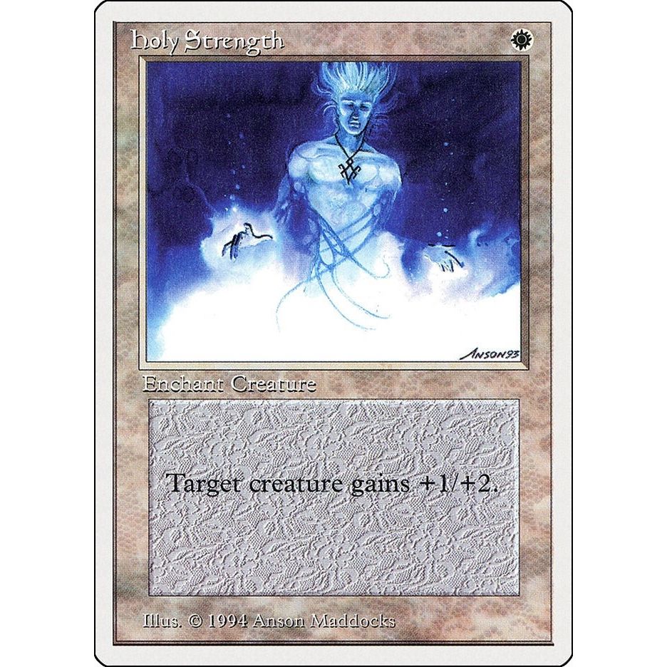 Image for Holy Strength (24) (SUM) - Magic: The Gathering
