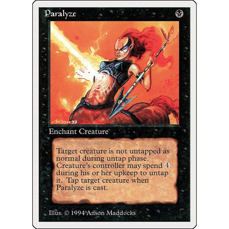Image for Paralyze (121) (SUM) - Magic: The Gathering