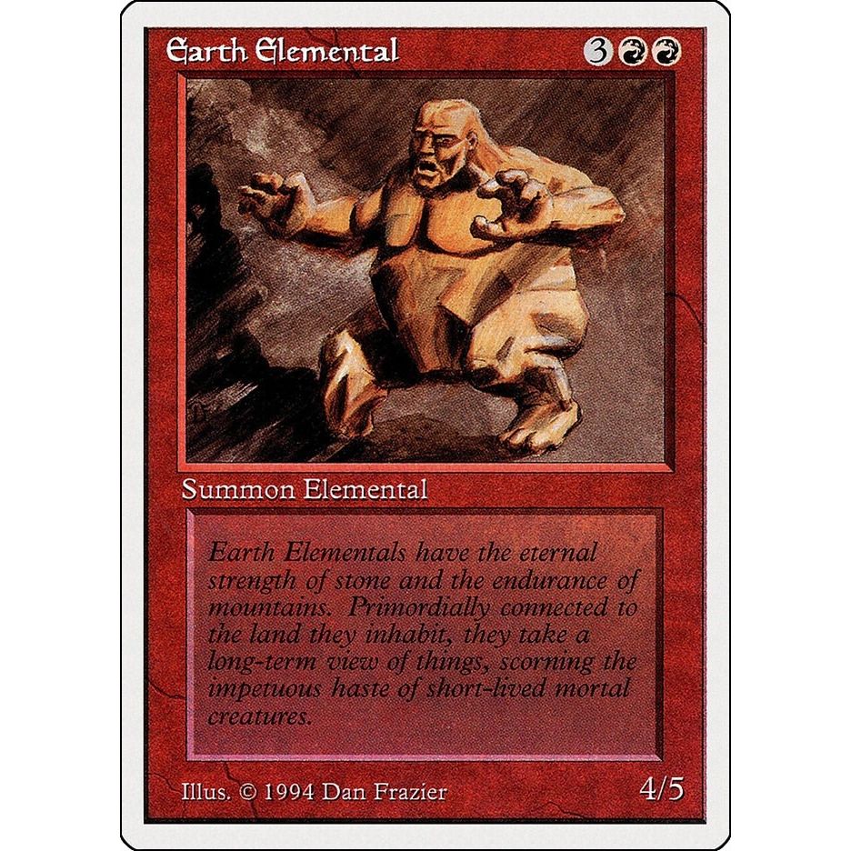 Image for Earth Elemental (146) (SUM) - Magic: The Gathering