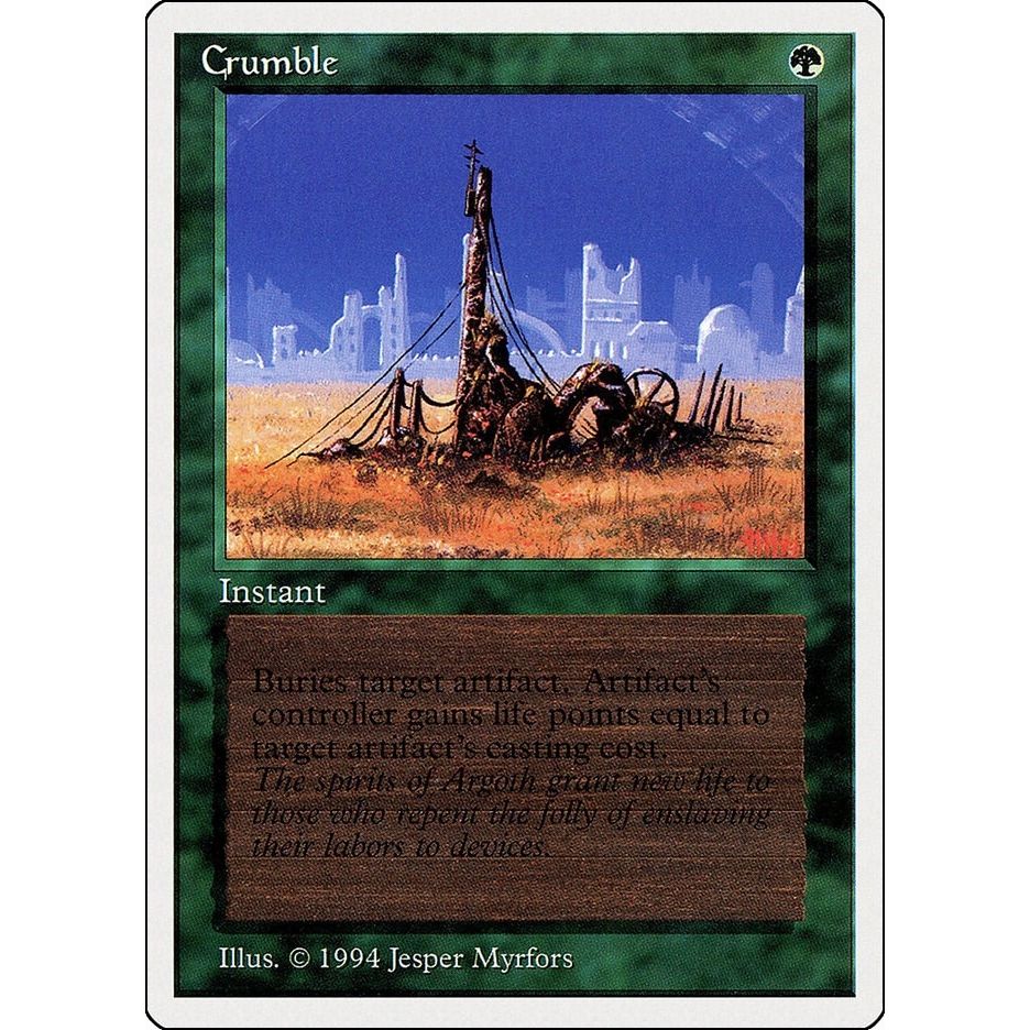 Image for Crumble (191) (SUM) - Magic: The Gathering