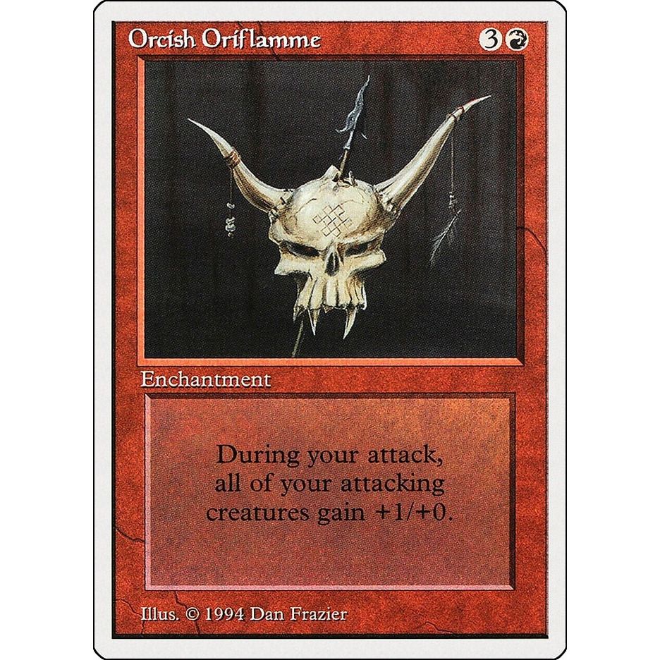 Image for Orcish Oriflamme (169) (SUM) - Magic: The Gathering