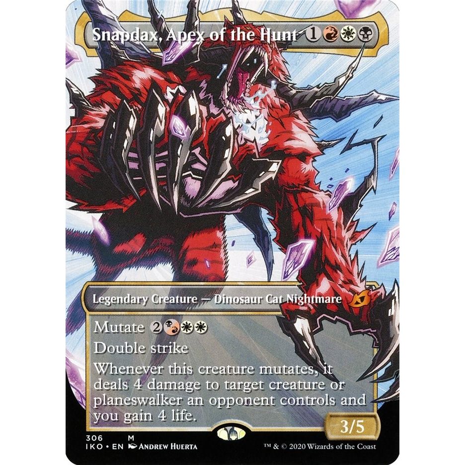 Image for Snapdax, Apex of the Hunt (Showcase) (306) (IKO) - Magic: The Gathering