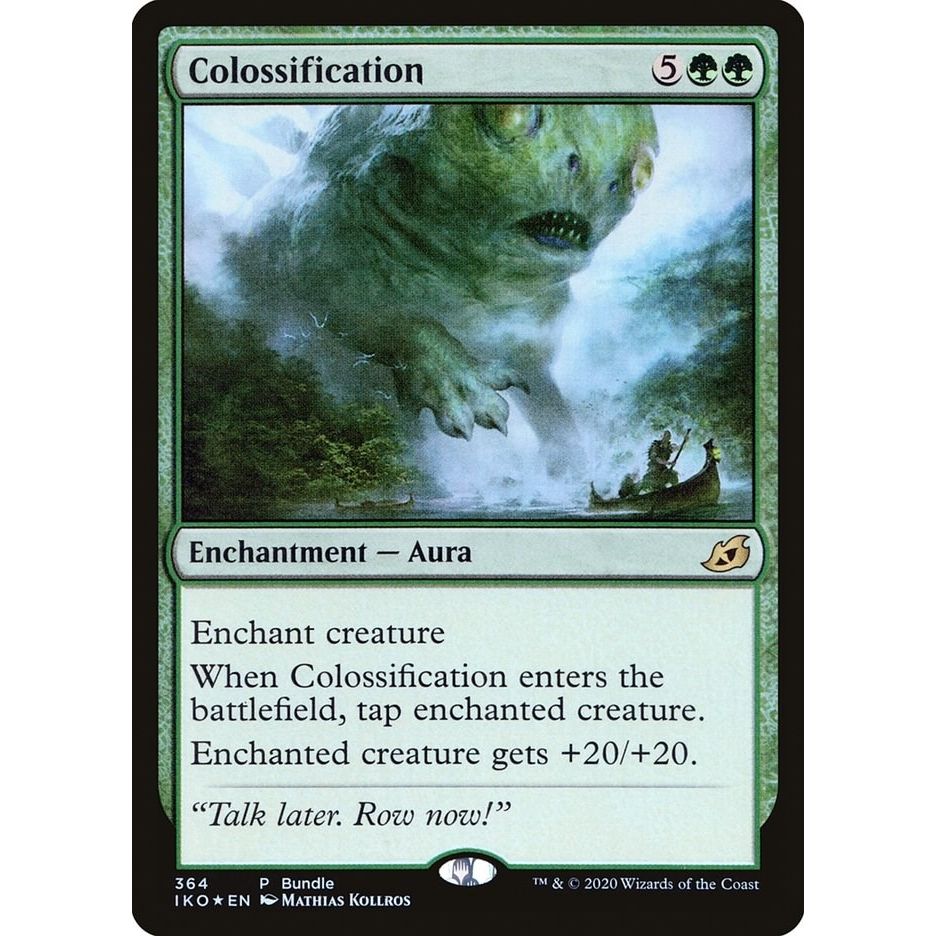 Image for Colossification (IKO Bundle) (364) (UMP) - Magic: The Gathering