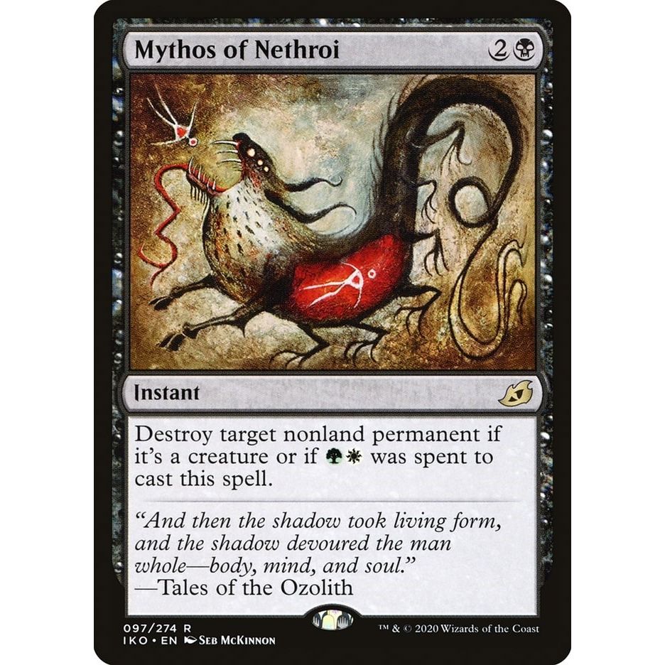 Image for Mythos of Nethroi (97) (IKO) - Magic: The Gathering