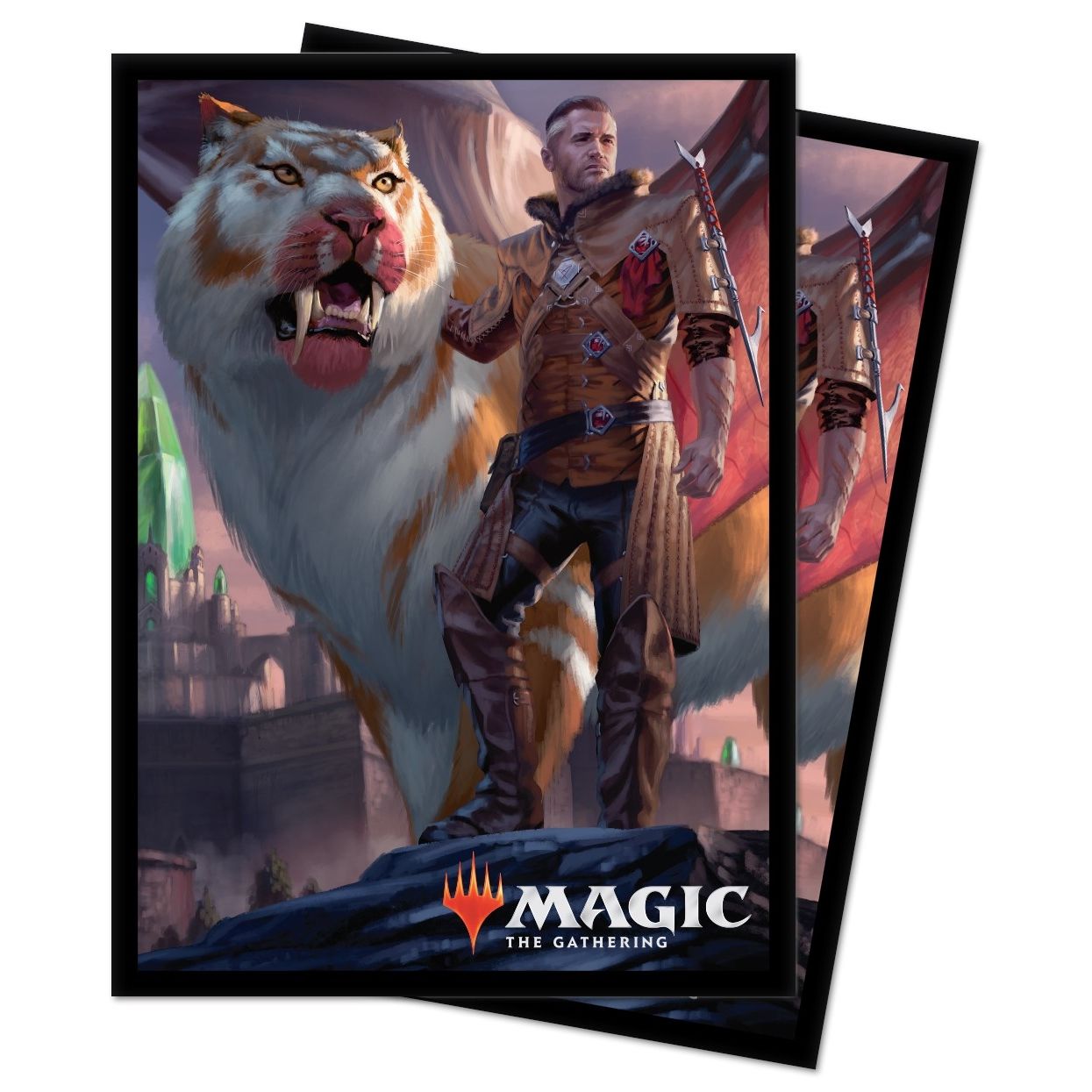Image for Ikoria: Lair of Behemoths Standard Deck Protectors - Lukka, Coppercoat Outcast (100-Pack) - Card Sleeves