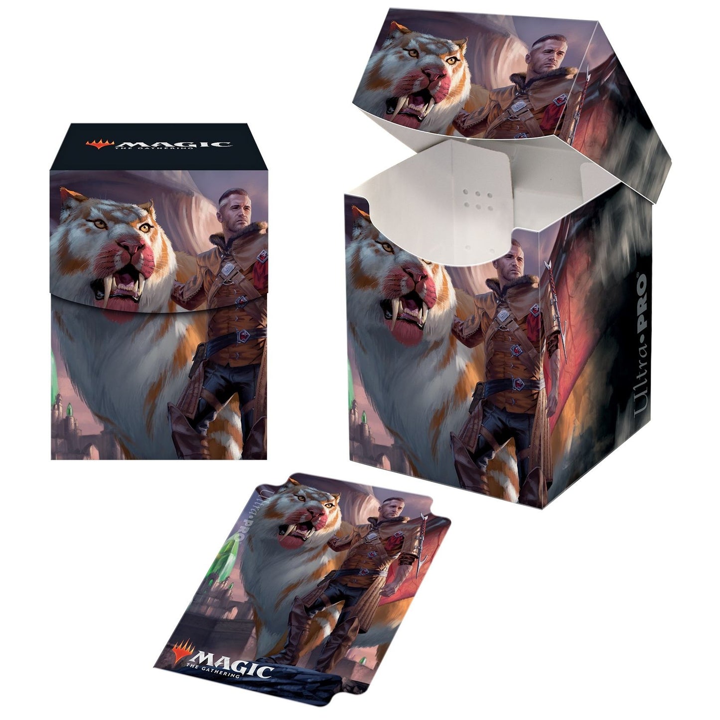 Image for Ikoria: Lair of Behemoths PRO-100+ Deck Box - Lukka, Coppercoat Outcast - Deck Boxes