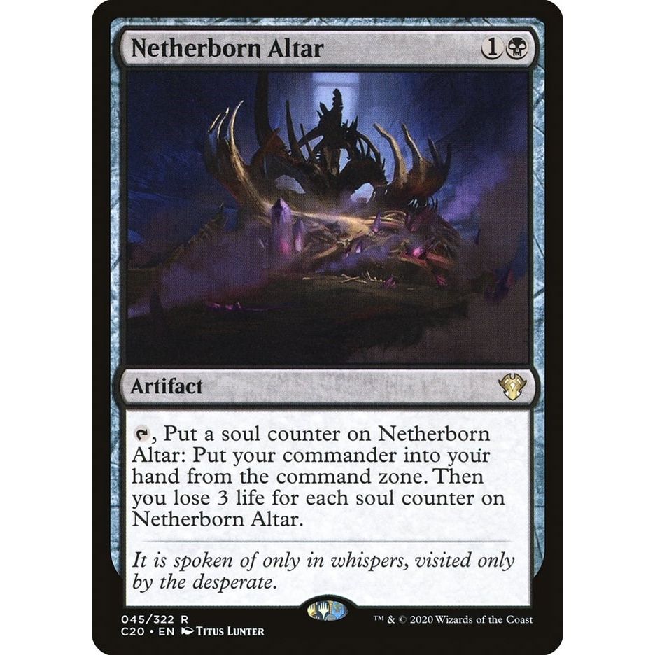 Image for Netherborn Altar (45) (C20) - Magic: The Gathering