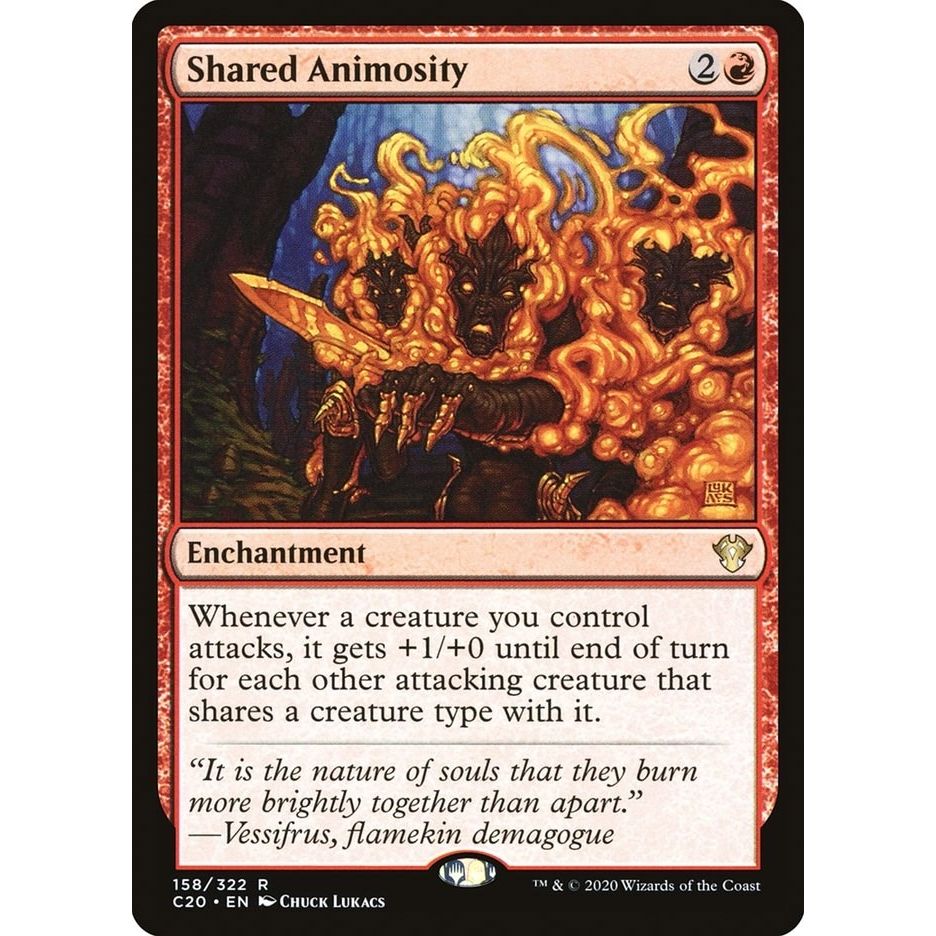 Image for Shared Animosity (158) (C20) - Magic: The Gathering