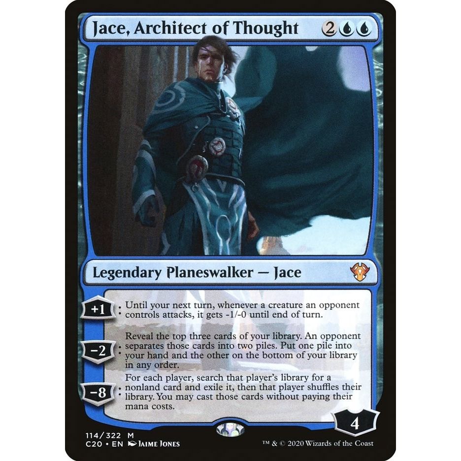 Image for Jace, Architect of Thought (114) (C20) - Magic: The Gathering