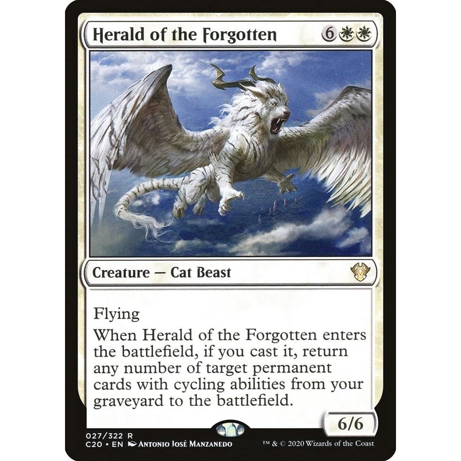 Image for Herald of the Forgotten (27) (C20) - Magic: The Gathering