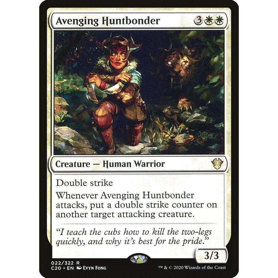 Image for Avenging Huntbonder (22) (C20) - Magic: The Gathering