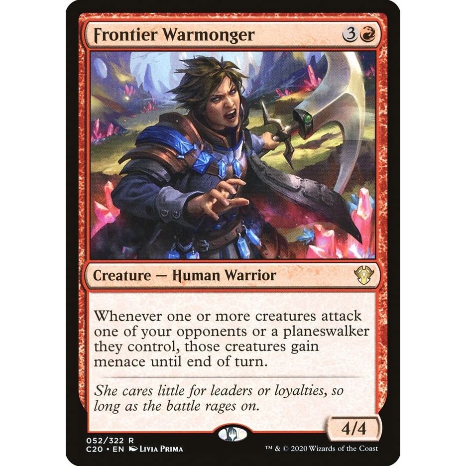 Image for Frontier Warmonger (52) (C20) - Magic: The Gathering
