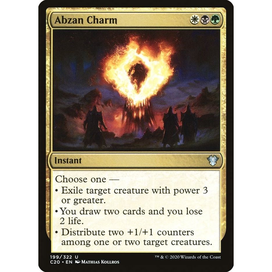 Image for Abzan Charm (199) (C20) - Magic: The Gathering